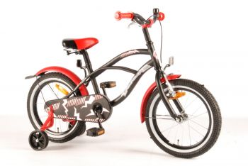 Детский велосипед Volare Black Red Cruiser 16 (2014) ― ФИТНЕСЦЕНТР.ru
