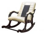 Массажное кресло-качалка EGO WAVE EG-2001 ELITE (цвет Шампань, натуральная кожа)
