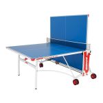 Всепогодный Теннисный стол Donic Outdoor Roller De Luxe синий/зеленый