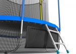 Батут EVO Jump Internal 6ft с внутренней сеткой и лестницей + нижняя сеть (голубой/морская волна).