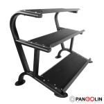 Гантельная стойка панорамная горизонтальная Pangolin Fitness DR126