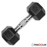 Гексагональные обрезиненные гантели Pangolin Fitness DB139