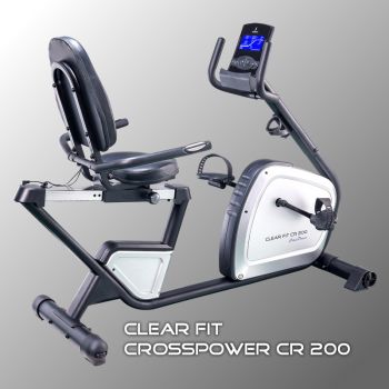 Велотренажер горизонтальный Clear Fit CrossPower CR 200 ― ФИТНЕСЦЕНТР.ru