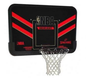 Баскетбольный щит Spalding 44" NBA HIGHLIGHT (композит) 80798CN ― ФИТНЕСЦЕНТР.ru
