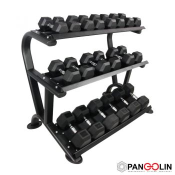 Гантельная стойка панорамная горизонтальная Pangolin Fitness DR126 ― ФИТНЕСЦЕНТР.ru