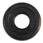 Диски обрезиненные, чёрного цвета, 51 мм, Atlet MB-AtletB50-1,25