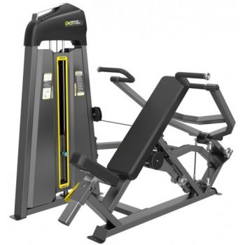 ЖИМ ОТ ПЛЕЧ (SHOULDER PRESS). СТЕК 135 КГ. DHZ E-3006 ― ФИТНЕСЦЕНТР.ru