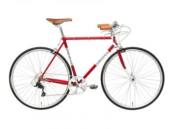 Комфортный велосипед Adriatica 1946 красный, 8 скоростей, размер рамы: 450мм (18) ― ФИТНЕСЦЕНТР.ru