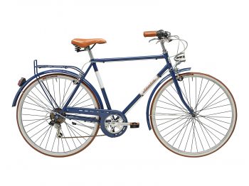 Комфортный велосипед Adriatica Condorino, синий, 6 скоростей, размер рамы: 540мм (21) ― ФИТНЕСЦЕНТР.ru