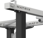 MATRIX MAGNUM A689 Подставка под гантели 1.8 метра (3-ех ярусная, плоская)