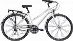 Комфортный велосипед Adriatica Boxter HP Lady, белый, 21 скорость, размер рамы: 450мм (18)