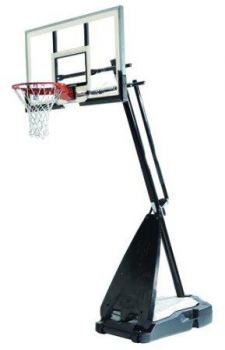 Баскетбольная стойка мобильная, стекло Spalding 54" Glass Hybrid Portable  арт 71674CN  ― ФИТНЕСЦЕНТР.ru