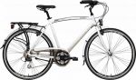 Комфортный велосипед Adriatica Boxter HP Man, белый, 21 скорость, размер рамы: 500мм (19,5)