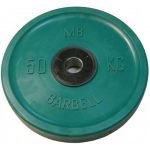 Диск обрезиненный Евро-классик Barbell цветной 50 кг, 51мм
