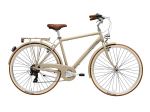 Комфортный велосипед Adriatica City Retro Lady, бежевый, 6 скоростей, размер рамы: 450 (18)