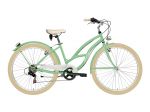 Комфортный велосипед Adriatica Cruiser Lady, зеленый, 6 скоростей, размер рамы: 450мм (18)