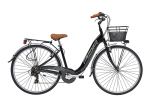 Комфортный велосипед Adriatica Relax 28, черный, 6 скоростей, размер рамы: 450мм (18)