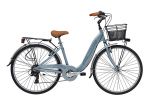 Комфортный велосипед Adriatica Relax 28, серый, 6 скоростей, размер рамы: 450мм (18)